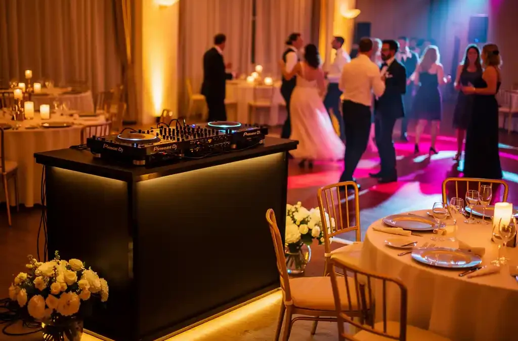 Wat is het verschil tussen een bruiloftsdj en een feestdj?