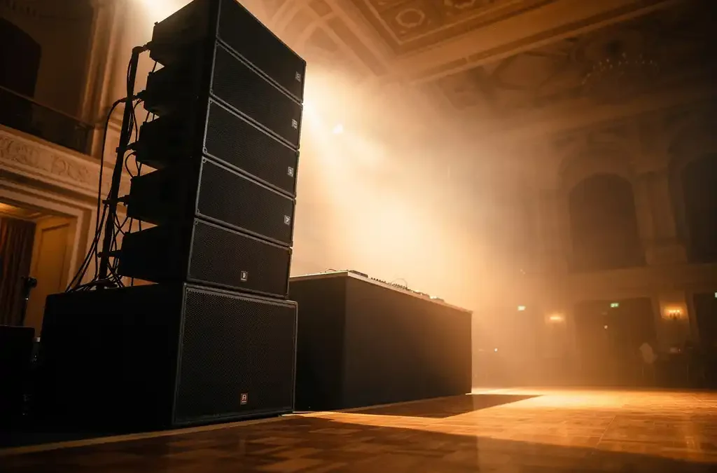 Hoe weet je of de geluidsinstallatie van een dj geschikt is voor een grote zaal?
